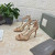 Tom Ford 10.5 cm de la Cadena de T-Correa de Cocodrilo en Relieve de Sandalias En Nude