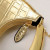 Tom Ford Womens Mini Patrón De Cocodrilo Bolso De Hombro En Oro