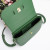 Tom Ford De La Mujer Con Textura De Cuero Mini Bolsa De Hombro En Verde