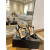 Tom Ford 10.5 cm de Serpiente Efecto de Oro de la Cadena de Angelina Sandalias En Negro