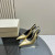 Tom Ford 10cm de Cuero Angelina Slingback En Amarillo