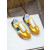 Tom Ford Gamuza Tejido Técnico James De La Zapatilla De Deporte En Color Marrón/Amarillo 033