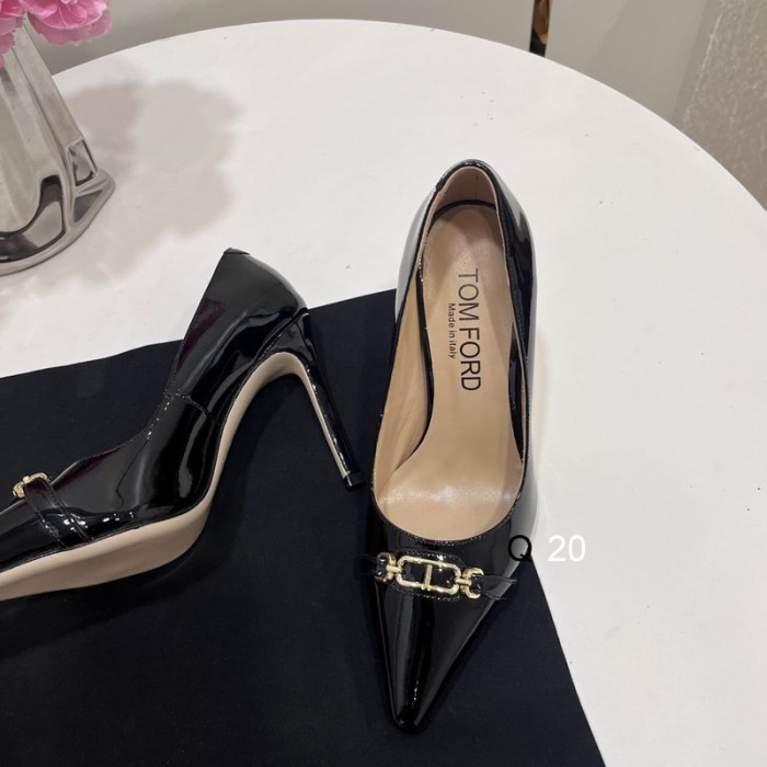 توم فورد 10cm براءات الاختراع والجلود ويتني مضخات الأسود