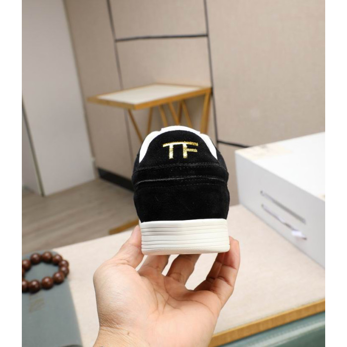 Tom Ford Ležérní Pánské Tenisky V Bílé/Černé