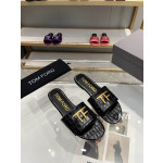 Tom Ford Krokodýl TF Logo Sklíčko V Černé barvě
