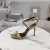 Tom Ford 10,5 cm Kožený Zlatý Řetěz Sandály Ve Zlatě