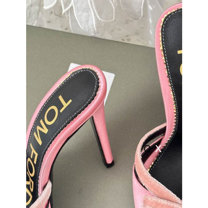 Tom Ford 10.5 cm, Fløjl Bue Skub I Pink