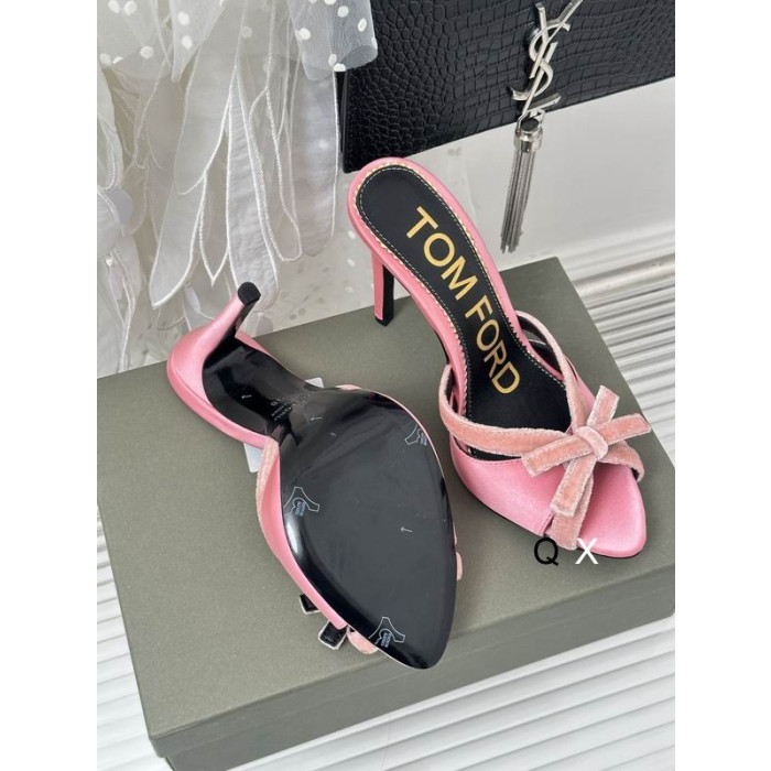 Tom Ford 10.5 cm, Fløjl Bue Skub I Pink