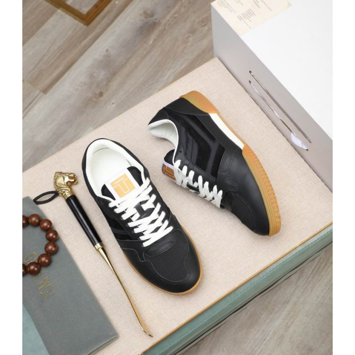 Tom Ford Mænds Casual Sneakers I Sort
