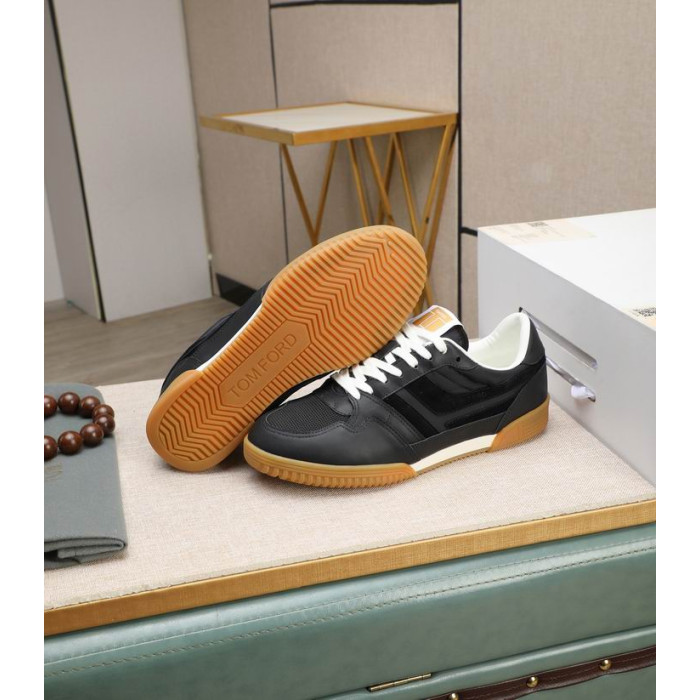 Tom Ford Mænds Casual Sneakers I Sort