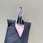Tom Ford 10cm Læder Angelina Slingback I Pink