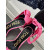 Tom Ford 10cm Silke Bånd Sandal I Pink