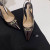 Tom Ford 10cm Patent Læder Whitney Slingback I Mørk Brun