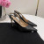 Tom Ford 10cm Læder Whitney Slingback I Sort