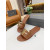 Tom Ford Kvinder Læder TF Logo Fladskærms Skub I Brun
