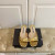 Tom Ford Firben Logo Plak Flad Sandal I Guld
