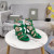Tom Ford 11cm Skinnende Læder Paradis Cage Sandal I Grøn