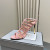 Tom Ford 10cm Trykt Krokodille Bur Læder Sandal I Pink