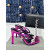 Tom Ford 10 cm Sølv Kæde Sandal I Lilla