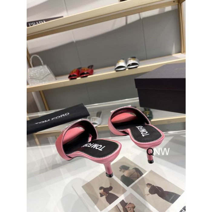 Tom Ford 4,5 cm Zijde TF Dia-Logo In het Roze