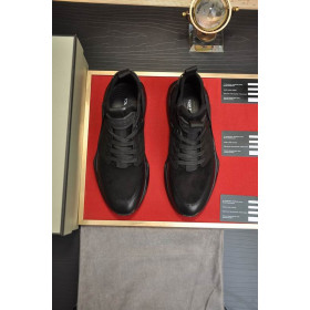 Tom Ford Neopreen Suede Jago Sneaker In Zwart