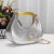 Tom Ford Women ' S Mini Krokodil Patroon Schouder Tas In Zilver