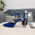 Tom Ford Gelaagd Nappa Leder Hangslot Puntige Teen Pompen In Het Donker Blauw