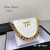 Tom Ford Dikke Ketting Krokodil Patroon Oksel Bag In Het Wit