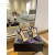Tom Ford 10,5 cm Gestempeld Krokodil Gouden Ketting Angelina Sandaal Paars