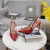 Tom Ford 10,5 cm Glanzend Leer Angelina Slingback In het Rood