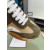Tom Ford Suede Technische Stof James Sneaker In Bruin Groen 052