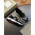 Tom Ford Mesh Lace-Up Lage Sneakers In Zwart/Wit