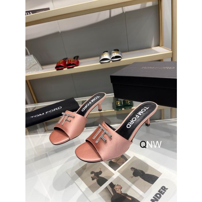 Tom Ford 4,5 cm Silkki TF-Logo Dian Oranssi