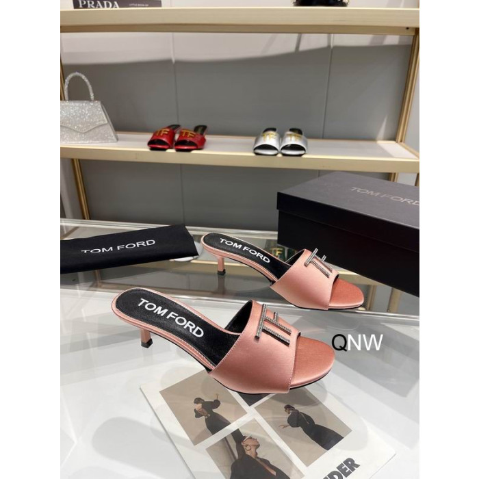 Tom Ford 4,5 cm Silkki TF-Logo Dian Oranssi