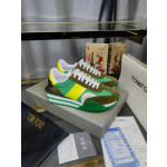 Tom Ford Mokka Tekninen Kangas James Sneaker Vihreä/Keltainen 011