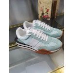 Tom Ford Mokka Tekninen Kangas James Sneaker Lake blue 014
