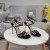 Tom Ford 11cm Nappa Ida Sandaali Musta