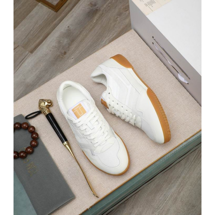 Tom Ford Suede Jackson Sneaker En Blanc