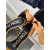 Tom Ford 10 cm de Ruban de Soie Sandale Marron