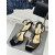 Tom Ford 10.5 cm Chaine en Métal Estampé Crocodile de Cuir de Angelina Sandale En Noir