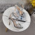 Tom Ford 11cm Cuir verni Ida Sandale En Argent