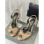 Tom Ford Velours Bow Sandal À L'Abricot