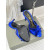 Tom Ford 10.5 cm Velours Arc Diapositive En Bleu