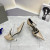 Tom Ford 7,5 cm Deux-Sangle Métallique-embout escarpins en Cuir À l'Abricot