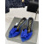 Tom Ford 10cm en Métal Talon Glisser En Bleu