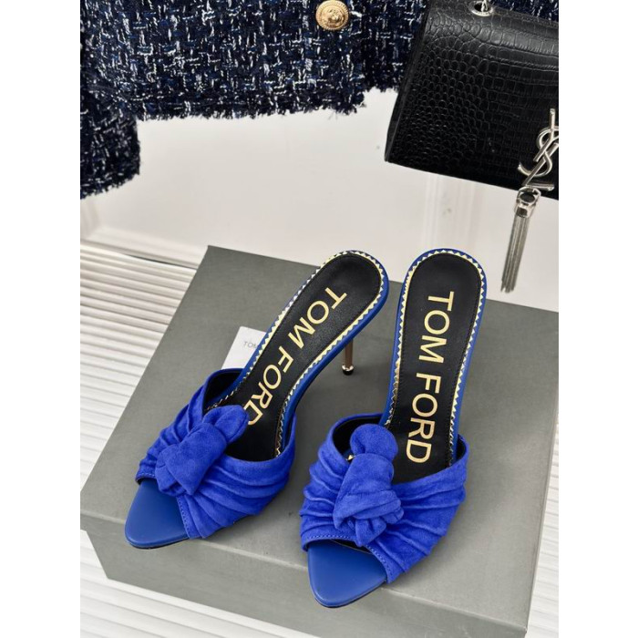 Tom Ford 10cm Metall Ferse Rutsche In Blau