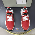Tom Ford Nylon-Mesh, Jago, Low-Top Sneaker In Red16