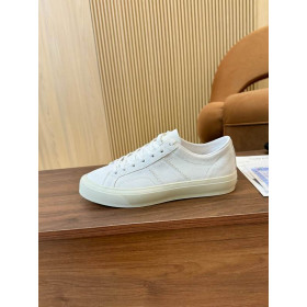 Tom Ford Suede Cambridge Sneakers In Weiß-009