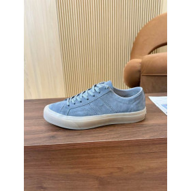 Tom Ford Suede Cambridge Turnschuhe In blau 022