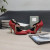 Tom Ford Leder Metall Kette Spitz High Heels In Rot
